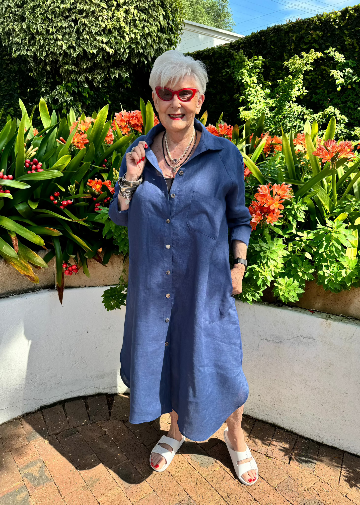 The Linen Shirt Dress