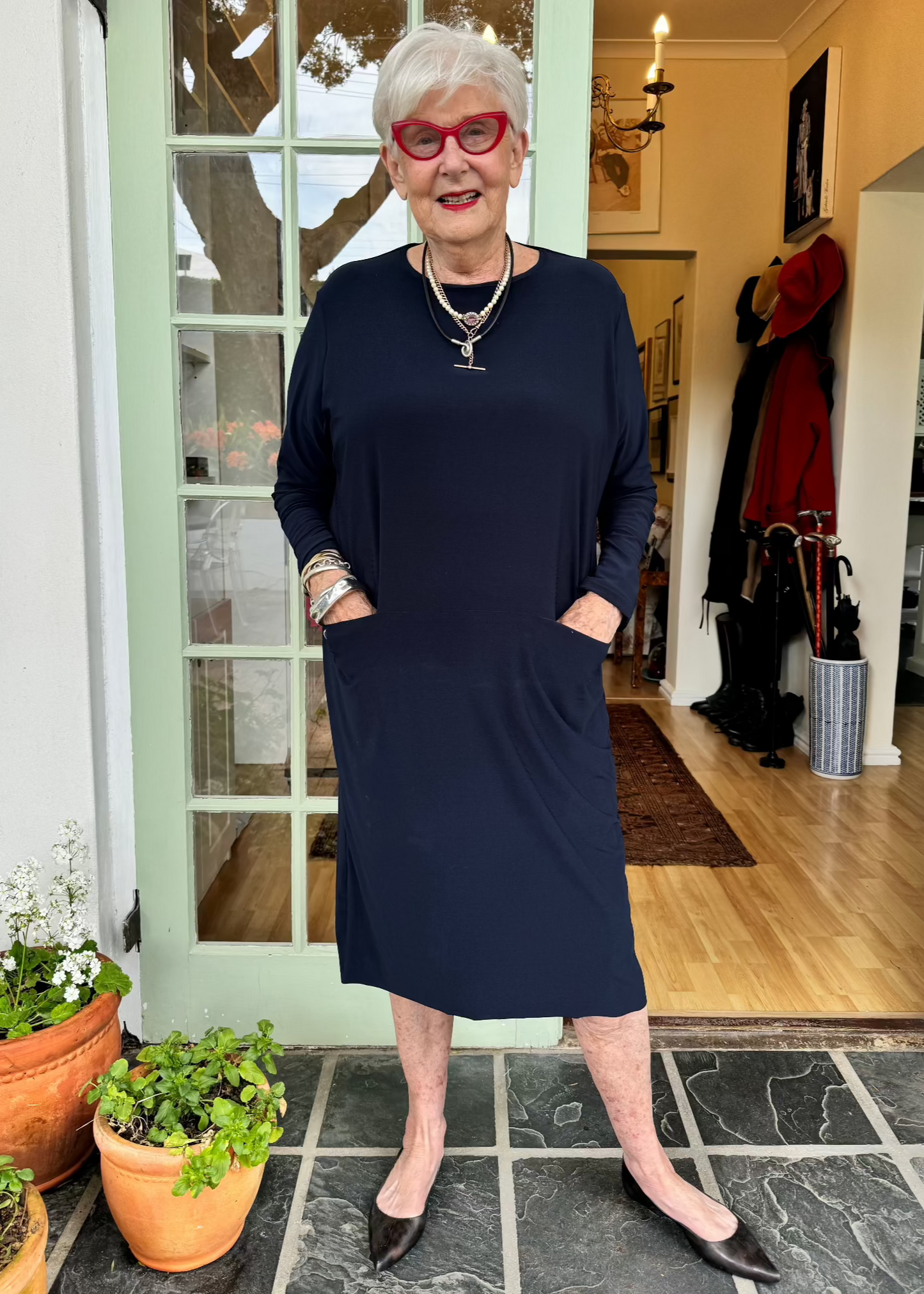 The Perfect Little Navy Dress