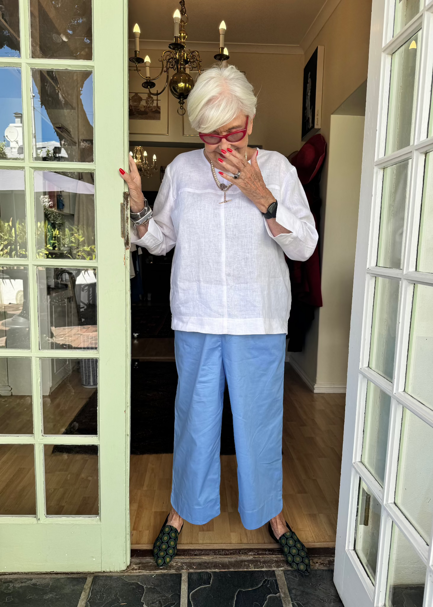 The Wide-Legged Cotton Pants