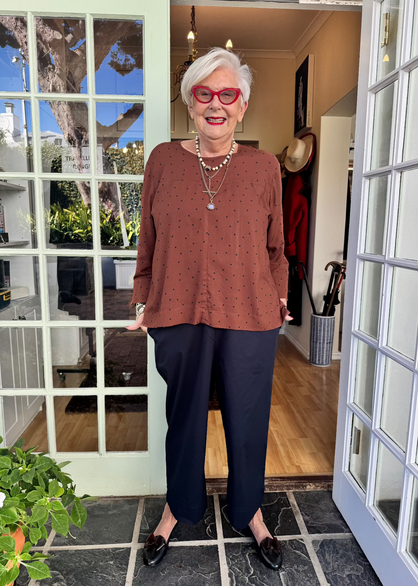 The Wide-Legged Cotton Pants