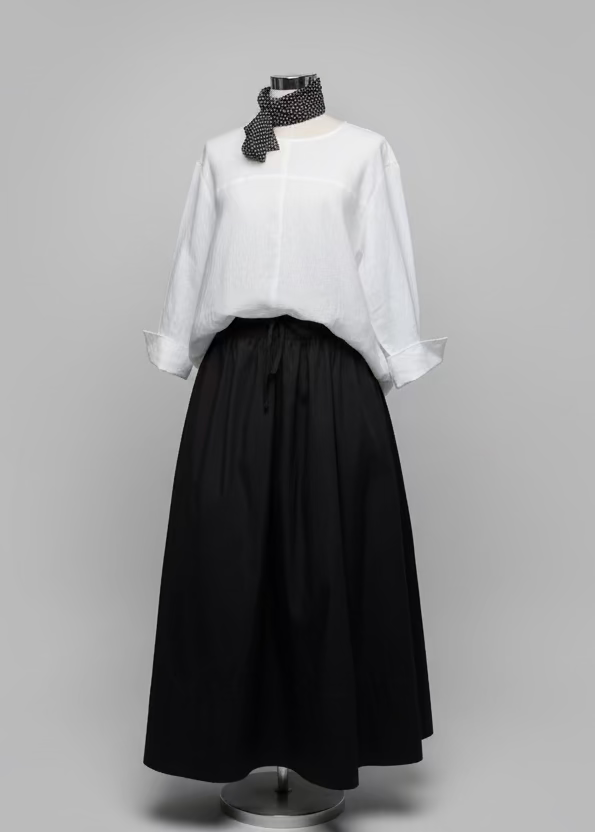 The Long Cotton Skirt