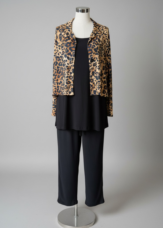 The Animal Print Layering Jacket