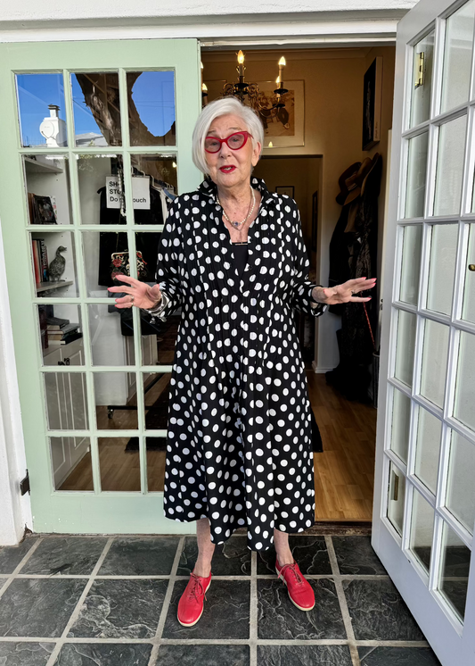 The Large Spot Shirt Dress