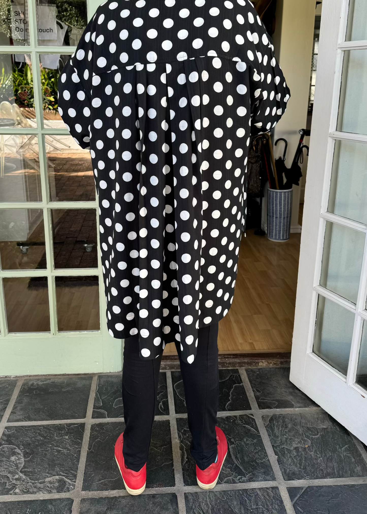 The Large Spot High Low Shirt