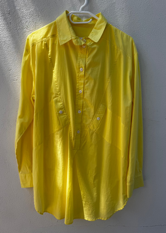 Canary Yellow Floaty Shirt