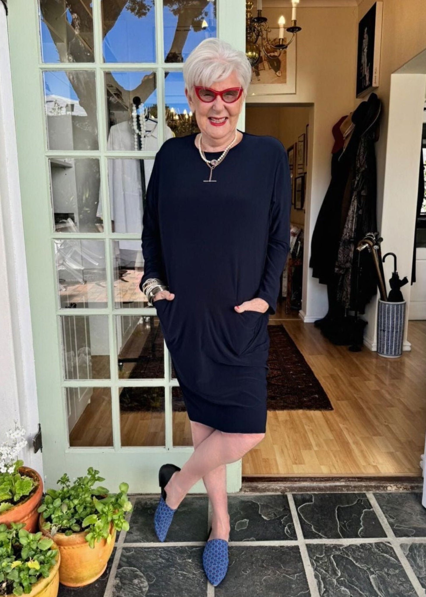 Jlr's Perfect Navy Dress - jennyleroux.com