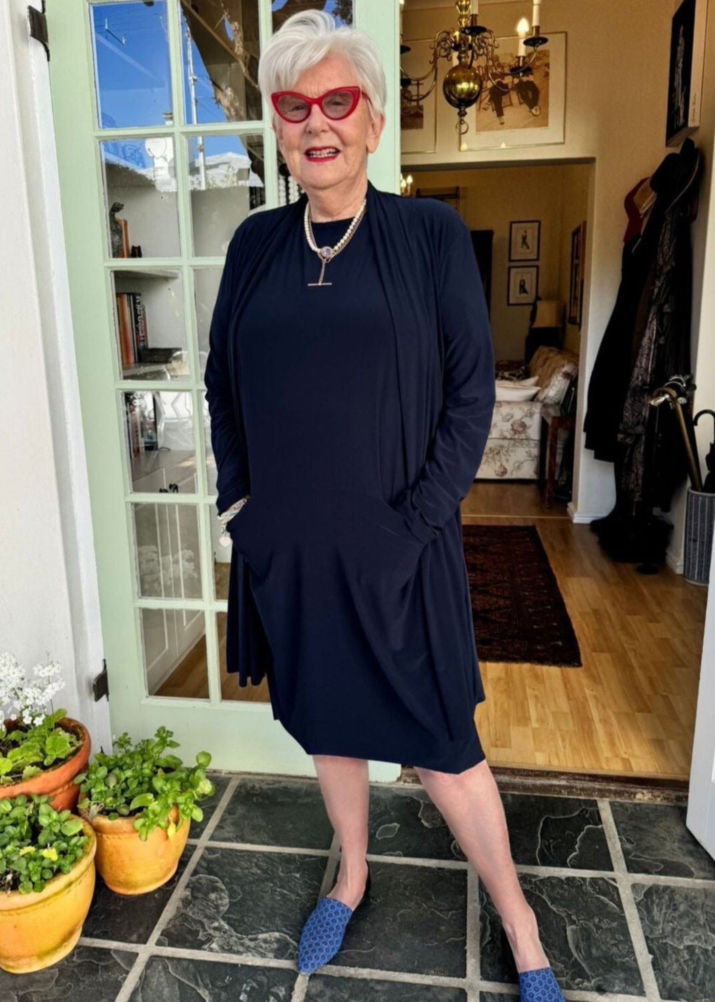 Jlr's Perfect Navy Dress - jennyleroux.com