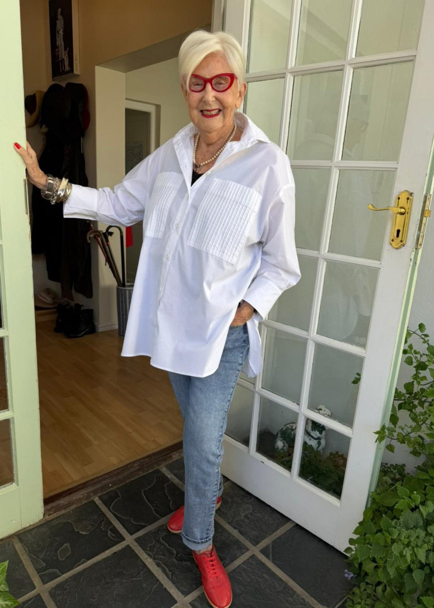 The Back Pleat Shirt - jennyleroux.com