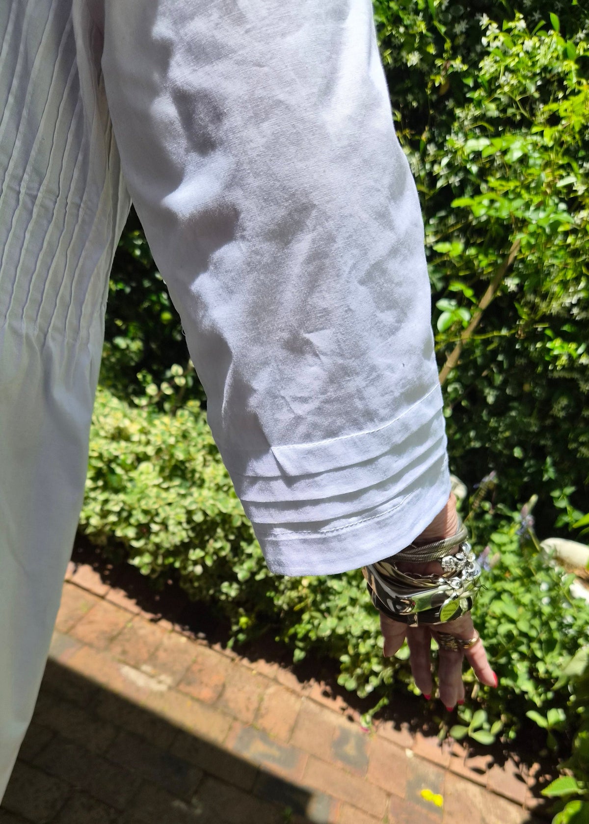 The Cotton Pin Tuck Dress - jennyleroux.com