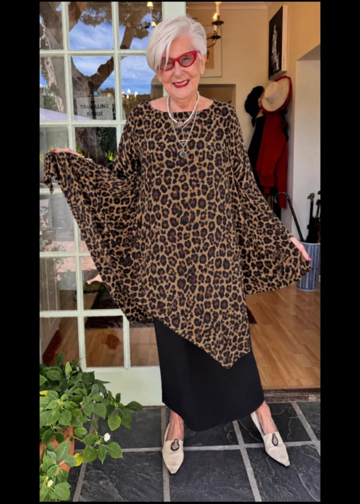 The Pointy Top Animal Print - jennyleroux.com