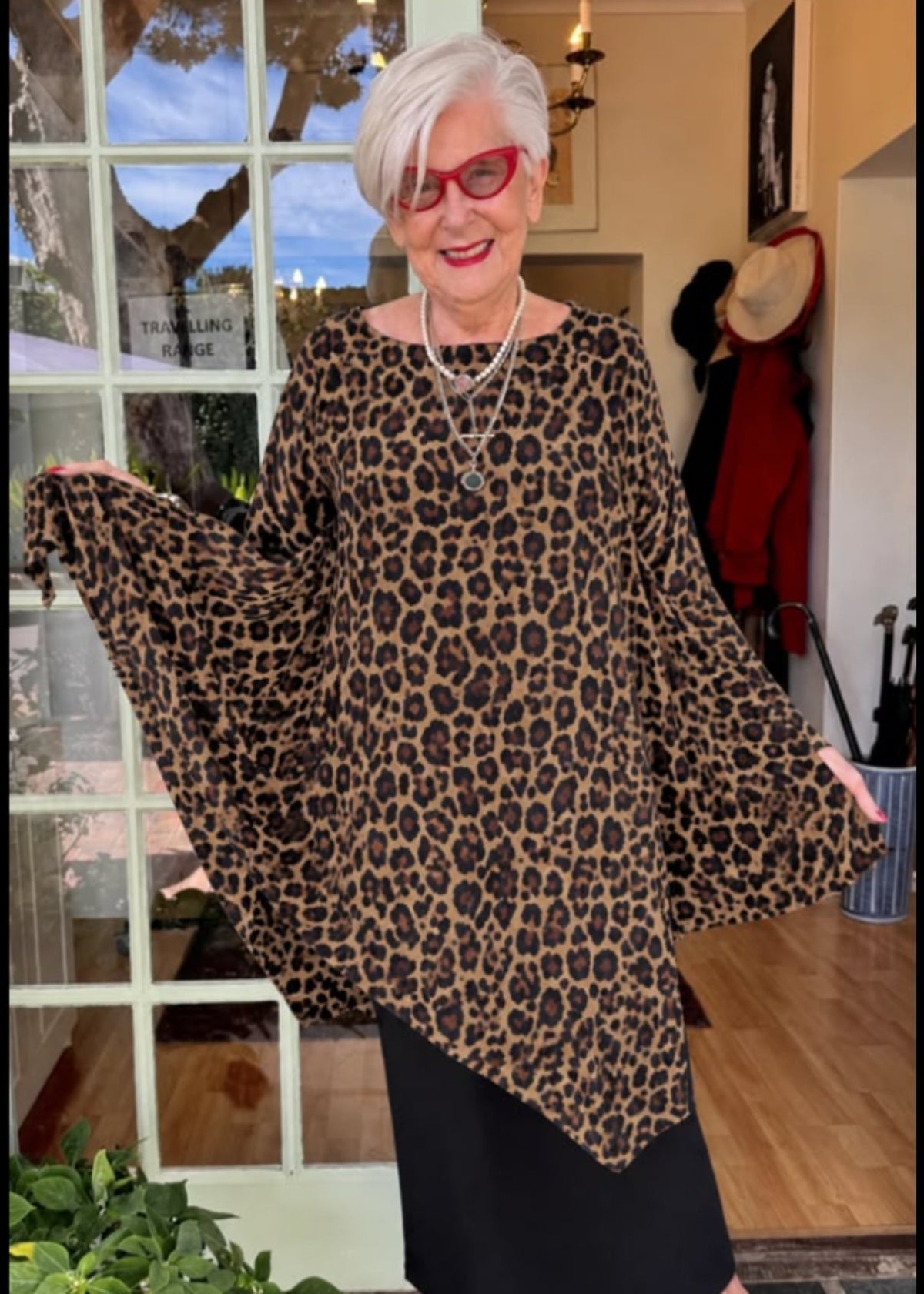 The Pointy Top Animal Print - jennyleroux.com